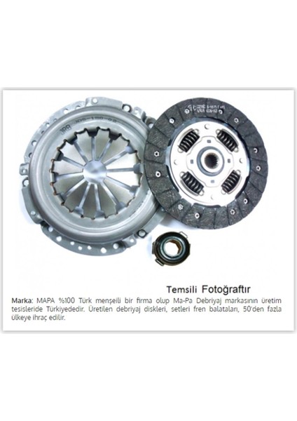 Debrıyaj Setı Rulmanlı Bmw M52 E36 E39 E38