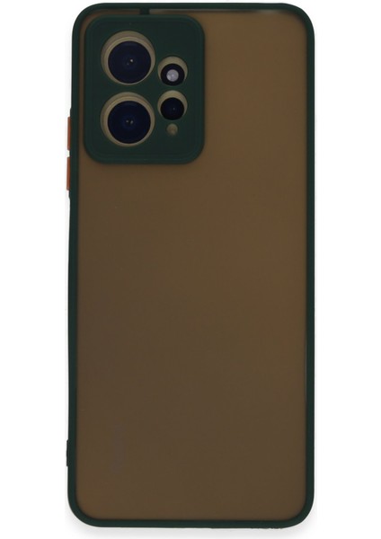Xiaomi Redmi Note 12 4g Kılıf Montreal Silikon Kapak - Yeşil 300099