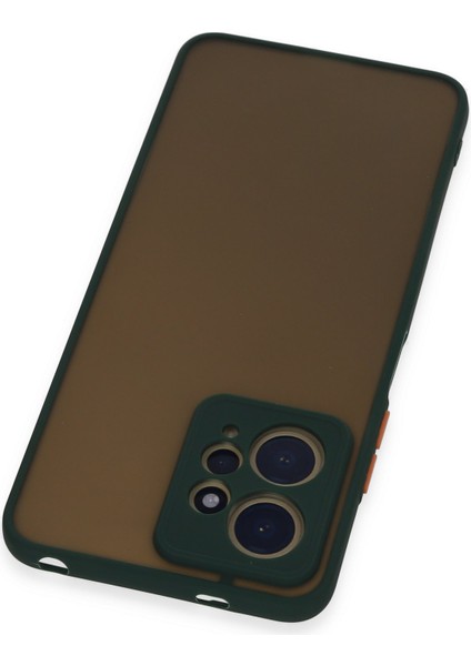 Xiaomi Redmi Note 12 4g Kılıf Montreal Silikon Kapak - Yeşil 300099