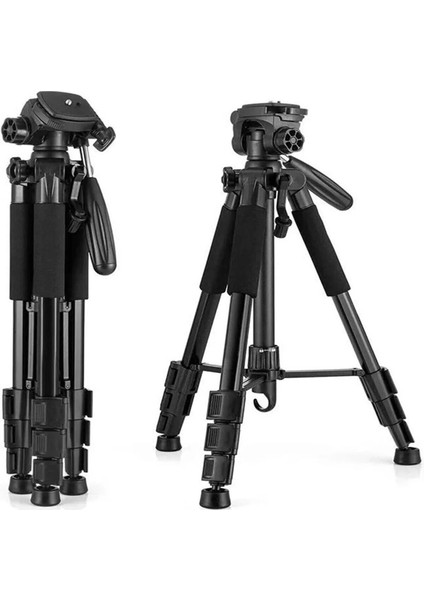 Profesyonel 175 cm Tripod Dslr Fotoğraf Makinesi Tripod