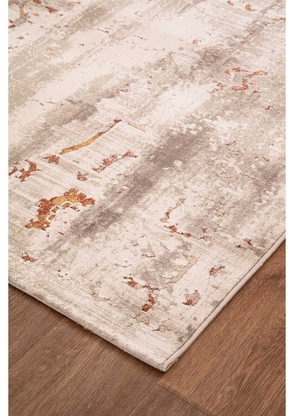 Paradise Krem Mavi Halı Yumuşak Oturma Odası Salon Çocuk Odası Mutfak Halısı M069A 120 x 180 modelleri