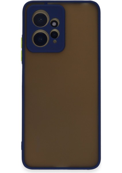 Xiaomi Redmi Note 12 4g Kılıf Montreal Silikon Kapak - Lacivert 300099