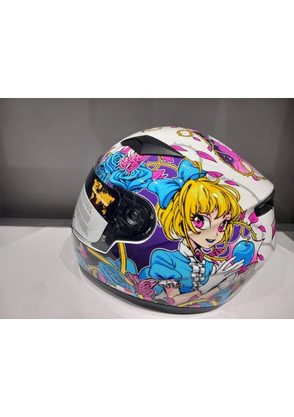 Kask Çocuk Sway 815K Gloss Gırl Full Face fırsatları
