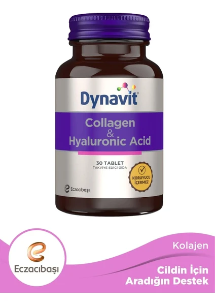 Collagen & Hyaluronic Acid 30 Tablet