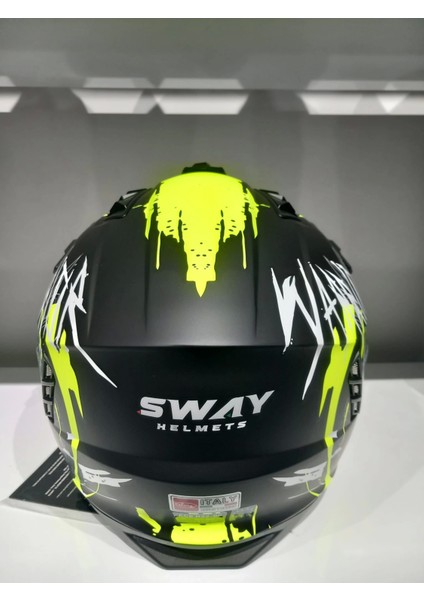 Kask Sway X1-X Seul Black/yellow Çene Çıkan modelleri