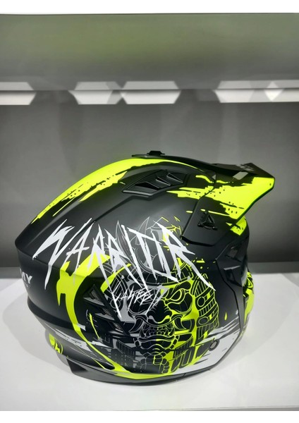 Kask Sway X1-X Seul Black/yellow Çene Çıkan fırsatları
