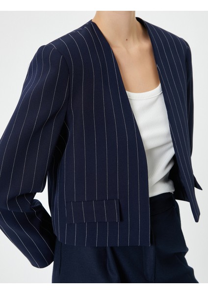 Blazer Ceket Kapaklı Cepli Standart Kesim indirimleri