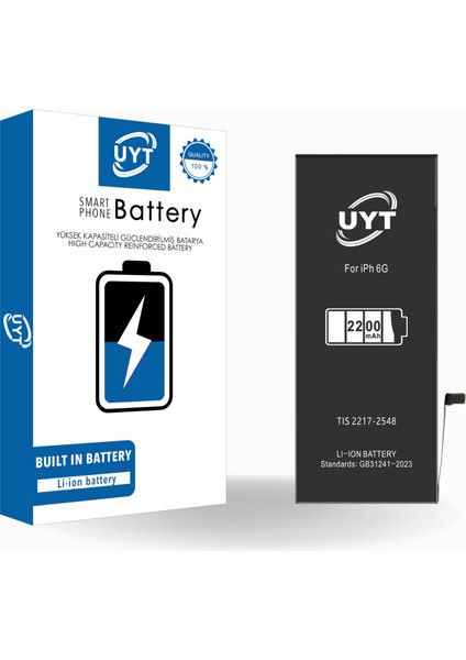 iPhone 6 Batarya Süper Batarya 2200 Mah