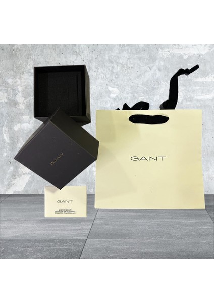 G153007 Gant Orjinal Seri Numaralı Özel Tasarım Çelik Erkek Kol Saati