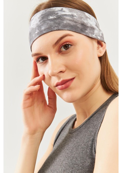Batik Gri Kadın Pamuklu Penye, Kaymaz, Terletmez, Ultra Hafif, Spor Saç Bandı Bandana Trendy Renkler modelleri
