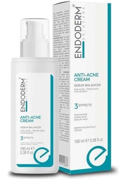 Anti Acne Cream 100 Ml 8699153012866