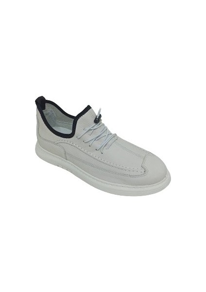 Beyaz Deri Erkek Sneaker Ayakkabı fiyatları
