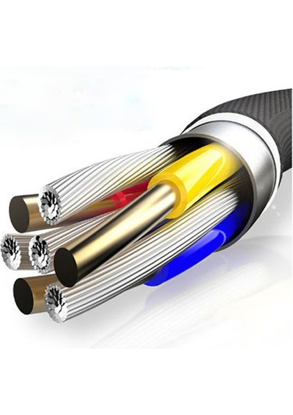 Type-C -To Type C 60W QC3.0A Hızlı 0.20CM Kısa Şarj Kablosu