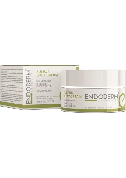Sulfur Body Cream 150 Ml - Kükürtlü Vücut Bakım Kremi 8699153012903
