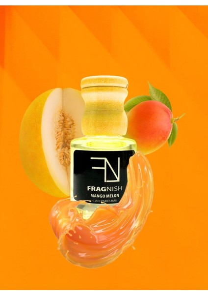 Oto Parfümü 8ml Mango Kavun (Melon)