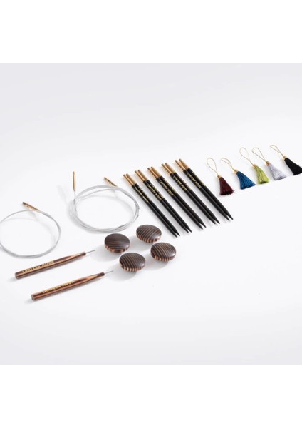 Charm 13 cm Deiğiştirilebilir Şiş Seti-El Emeği 5 Li Set