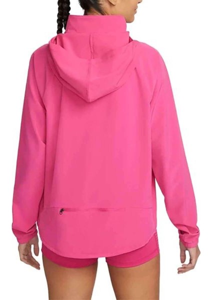 Pro Training Packable 1/4 Zip Pink Jacket Çantaya Dönüşebilen Fermuarlı Ceket Pembe