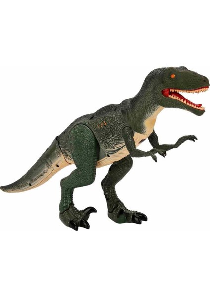 Infrared Kumandalı Sesli ve Işıklı Hareketli Dinozor - Yubi Oyuncak