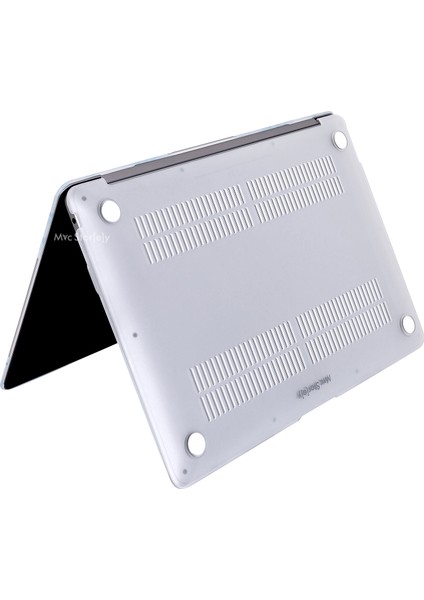 Macbook Air M1 Kılıf 13inç A1932 A2179 A2337 ile Uyumlu Kristal Flower07NL