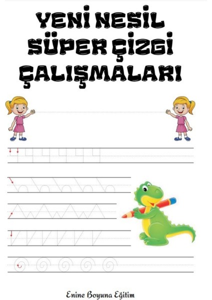 Yeni Nesil Süper Çizgi Çalışmaları Kitabı Yaz – Sil fiyatları