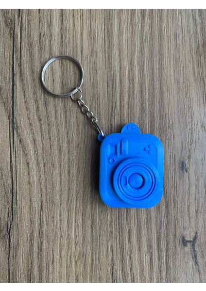 Polaroid Şeklinde Anahtarlık Rengarenk Fotoğraflı Anahtarlık