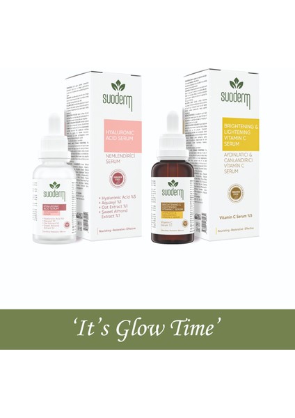 C Vitamini Serumu & Yoğun Nemlendirici Serum