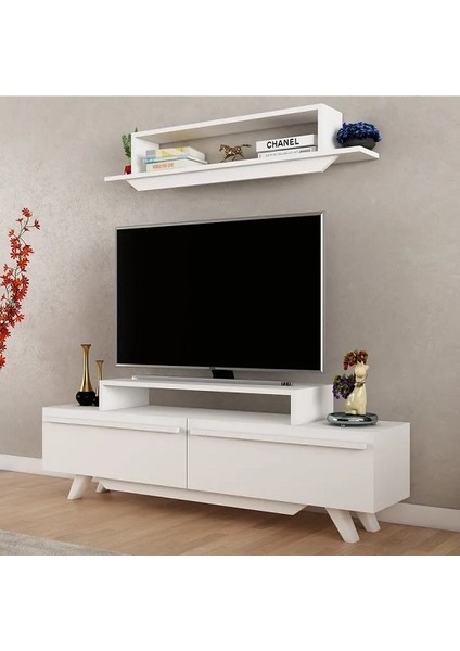 Tv Ünitesi Human Beyaz 150 cm