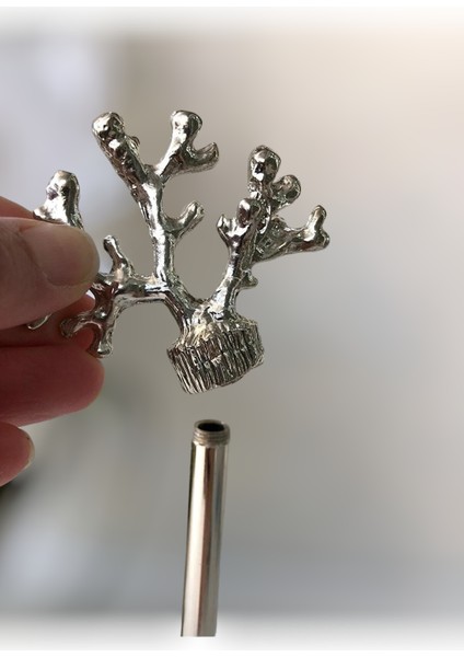 Dekoratifli Doğal Mermer Metal Mercan Rulo Havluluk & Peçetelik / Çeyizlik, Hediyelik Ev Eşyası indirimleri