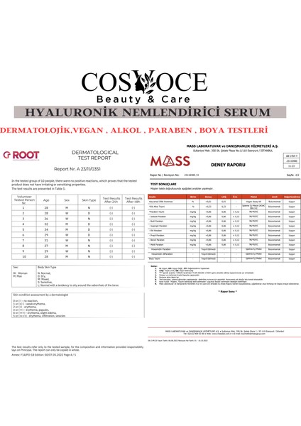 Yoğun Nemlendirme ve Dolgunlaştırıcı Cilt Bakım Serumu 30 ml ( Hyaluronic Acid + Panthenol ) fırsatları