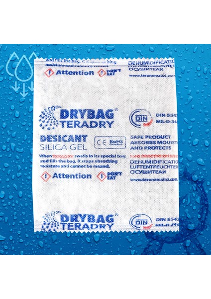 Tera Uht Drybag Nem Alıcı ve Rutubet Giderici 135 Gr(1 Paket 20'li)