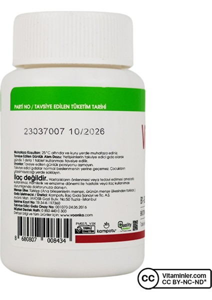 Vitamin B Complex 60 Tablet fiyatları