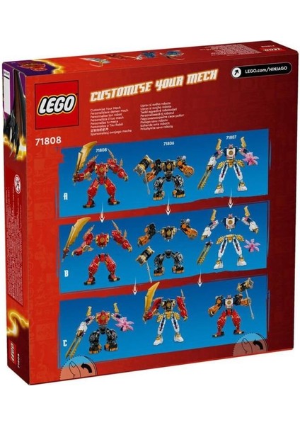Akdenizpos CO01 71808 ® Ninjago® Kai Ateş Elementi Robotu 322 Parça +7 Yaş (Yeni)