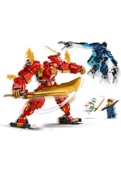 Akdenizpos CO01 71808 ® Ninjago® Kai Ateş Elementi Robotu 322 Parça +7 Yaş (Yeni)