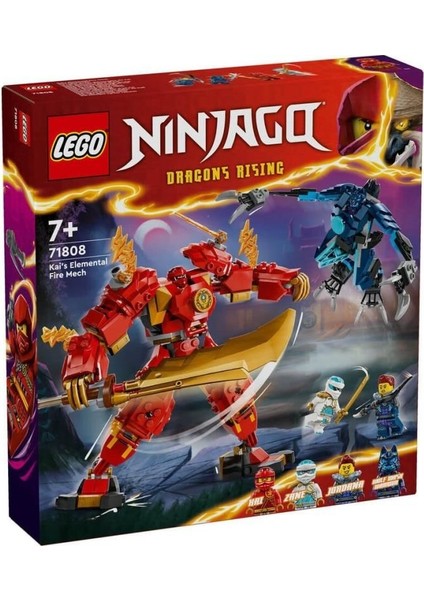 Akdenizpos CO01 71808 ® Ninjago® Kai Ateş Elementi Robotu 322 Parça +7 Yaş (Yeni)