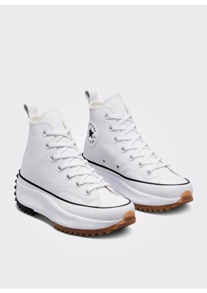 Siyah Kadın Deri Lifestyle Ayakkabı A04293C Run Star Hıke Platform F