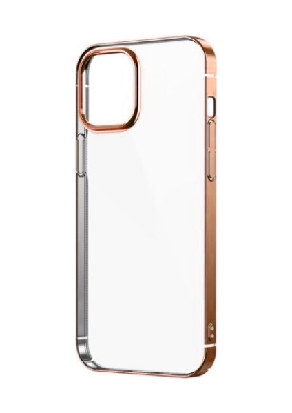 Apple iPhone 12 - Uyumlu Cepdesin Sun Kapak-Rose Gold