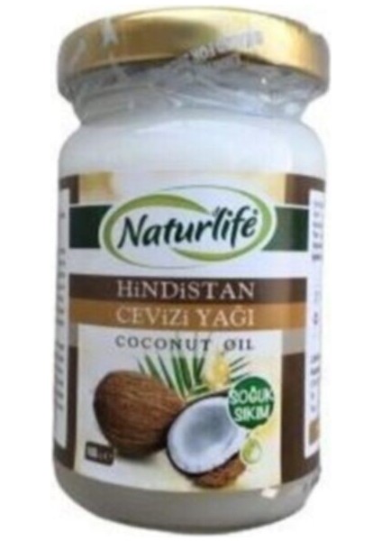 Organik Soğuk Sıkım Hindistan Cevizi Yağı 100 gr (Coconut Oil)