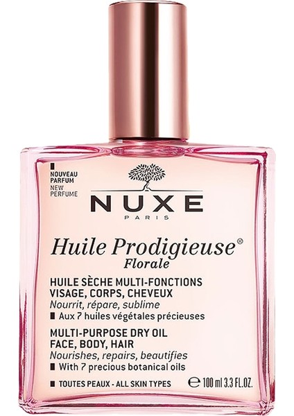 Huile Prodigieuse Florale Çok Amaçlı Kuru Yağ 100 ml fırsatları