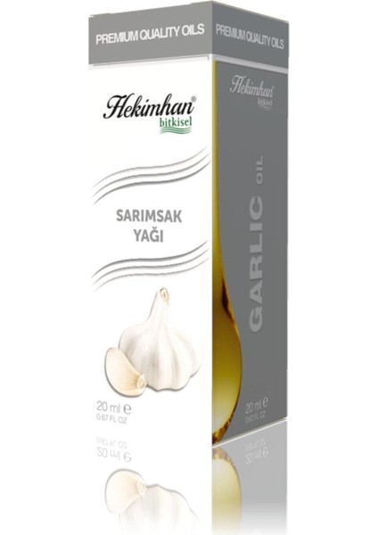 Hekimhan Sarımsak Yağı 20 ml