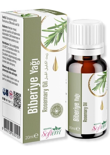Biberiye Yağı 20 ml