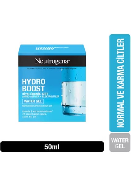 Hydro Boost Water Gel Nemlendirici Normal Ciltler 50 ml