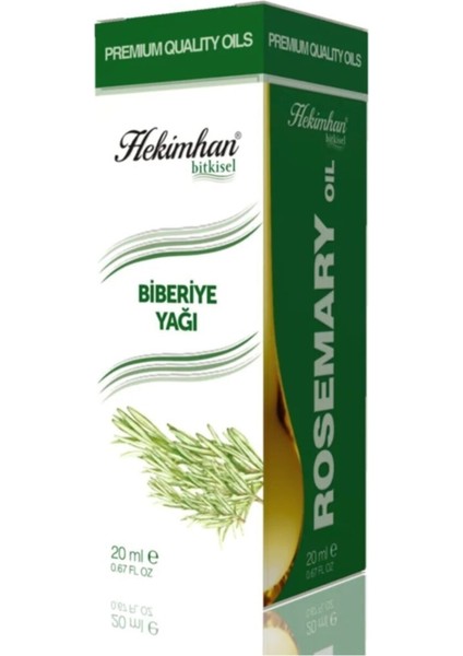 Sedat Baharat Hekimhan Biberiye Yağı 20 ml