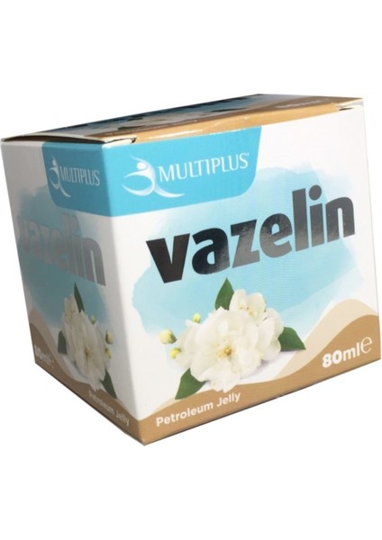 Doğal Katı Renkli Vanilya Kokulu Vazelin 80 ml