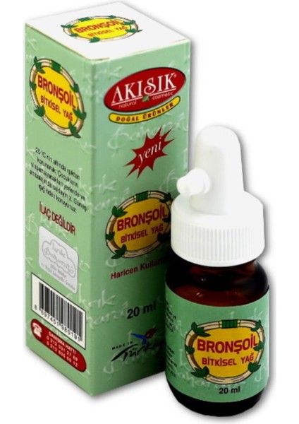 Bronşoil Damla Bitkisel Yağ 20ML.
