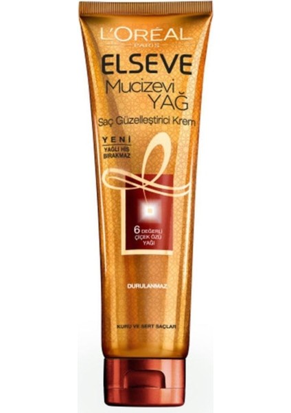 Mucizevi Yağ Kuru Saçlar Için Saç Güzelleştirici Krem 150 ml