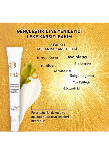 Yves Rocher Leke Karşıtı Lokal Bakım - Yenileyici Yaşlanma Karşıtı Bitkisel Kök Hücre Bakımı / Anti