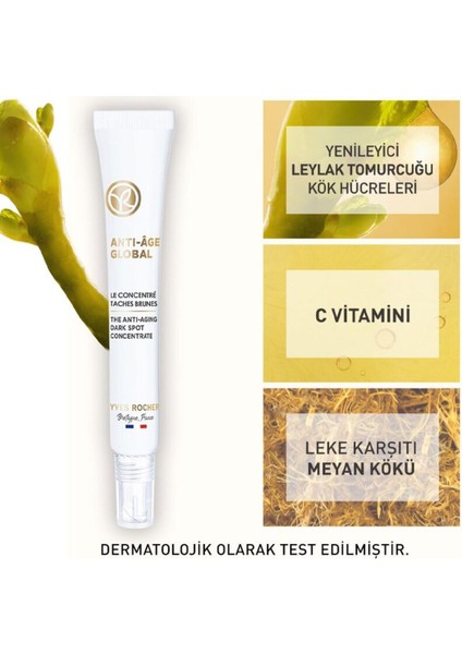 Yves Rocher Leke Karşıtı Lokal Bakım - Yenileyici Yaşlanma Karşıtı Bitkisel Kök Hücre Bakımı / Anti