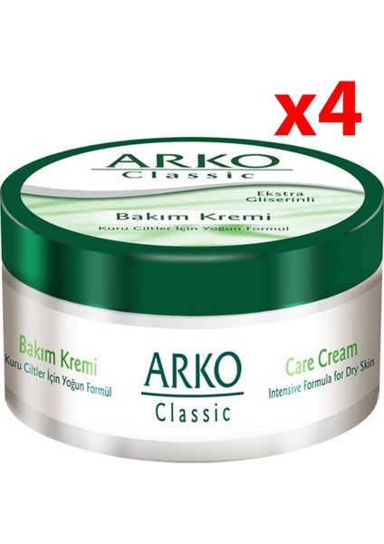 Nem Klasik Bakım Kavanoz Krem 250 ml - 4 Adet