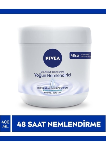 El ve Vucut Yoğun Nemlendirici Bakım Kremi 400 ml fiyatları