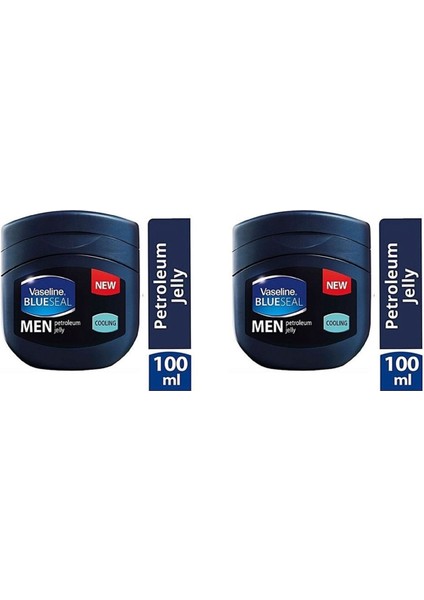 Blueseal Vazelin Erkek 100 ml 2 Adet Men Petroleum Jelly Cooling New